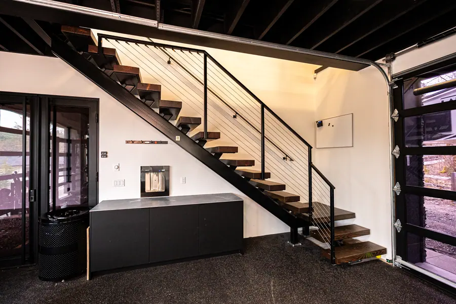 Custom glass and cable railing system